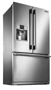 stainless steel refridgerator